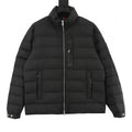 Moncler Zip-Up Lightweight Down Jacket - Black - view 1