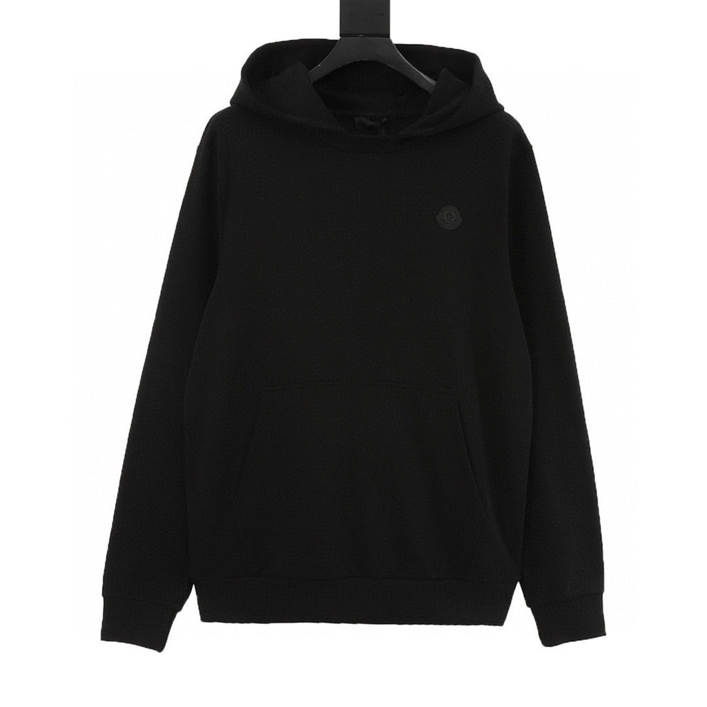 Moncler Hooded Hoodie - Black - view 1