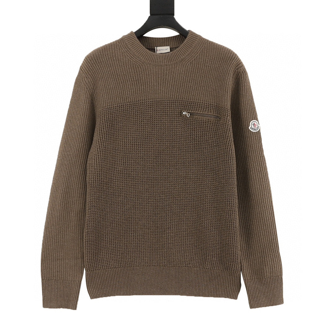 Moncler Embroidered Logo Sweater - view 1