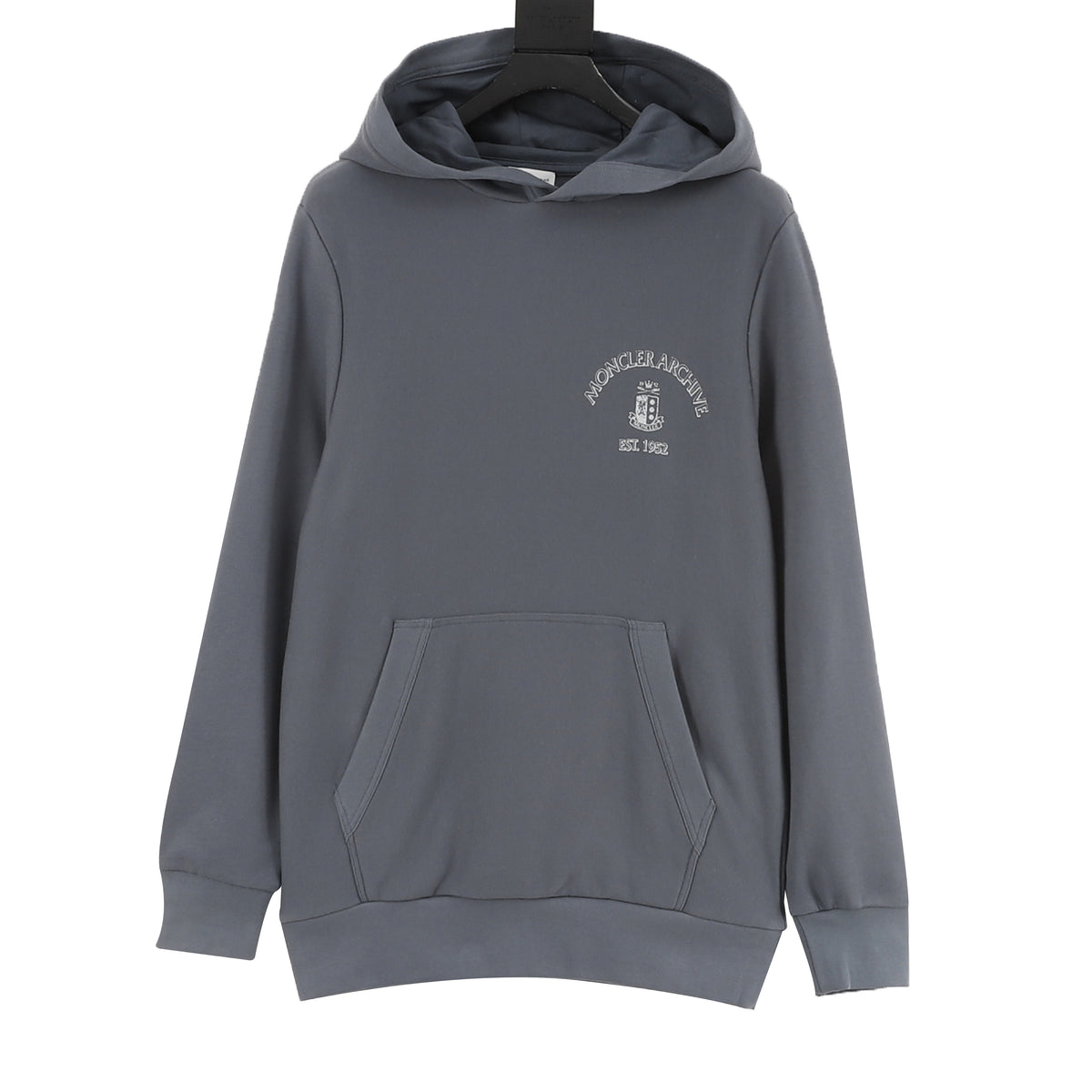 Moncler Hooded Embroidered Hoodie - view 1