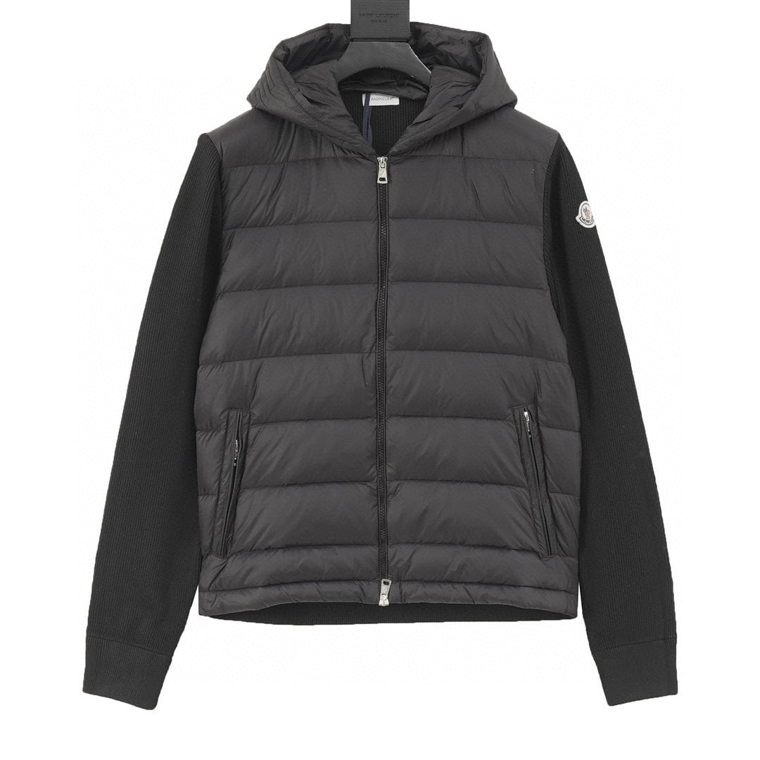Moncler Hooded Zip-Up Lightweight Down Jacket - view 1