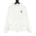 Moncler Men's Hooded Embroidered Lightweight Jacket - Navy - view 1