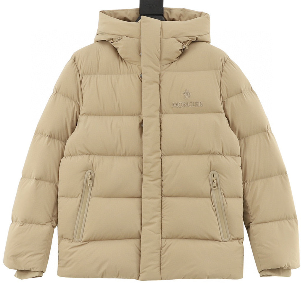 Moncler Hooded Logo Lightweight Down Jacket - view 1