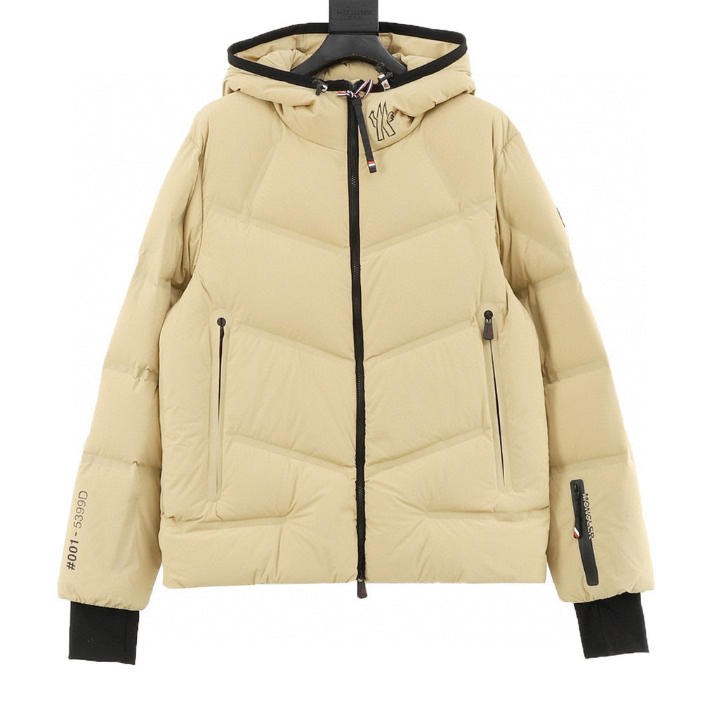 Moncler Hooded Logo Down Jacket - view 1