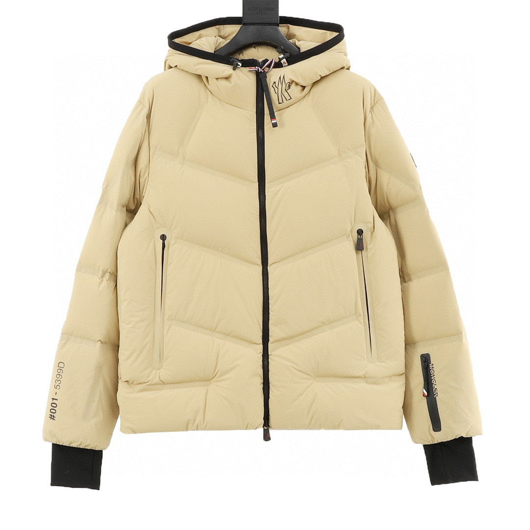 Moncler Hooded Logo Down Jacket - view 1