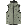 Moncler Hooded Graphic Logo Vest - view 1