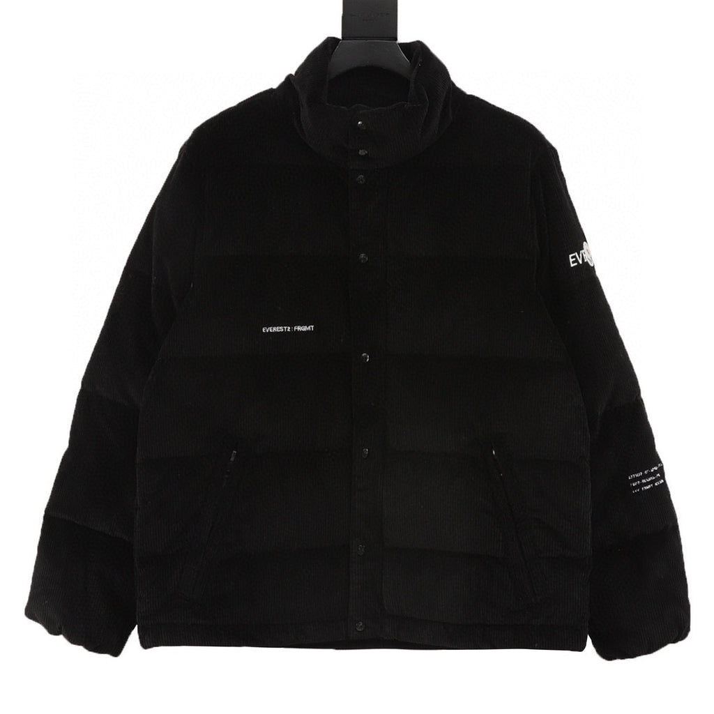 Moncler Zip-Up Embroidered Down Jacket - view 1