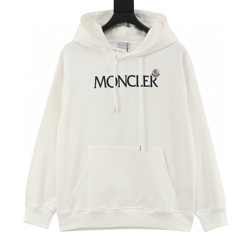 Moncler Hooded Logo Lightweight Hoodie - view 1