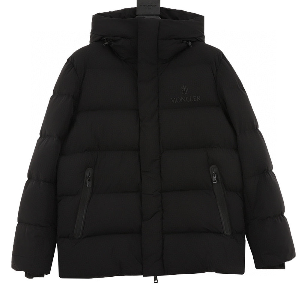Moncler Hooded Logo Lightweight Down Jacket - view 1