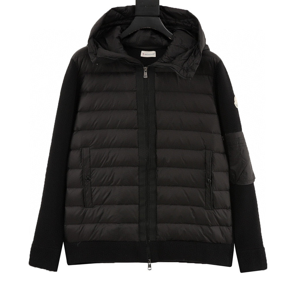 Moncler Hooded Zip-Up Lightweight Down Jacket - view 1