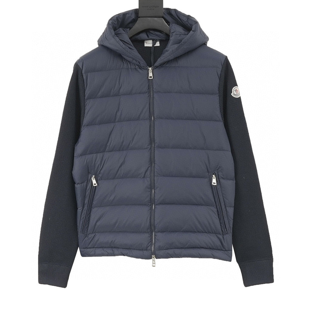 Moncler Hooded Zip-Up Lightweight Down Jacket - view 1
