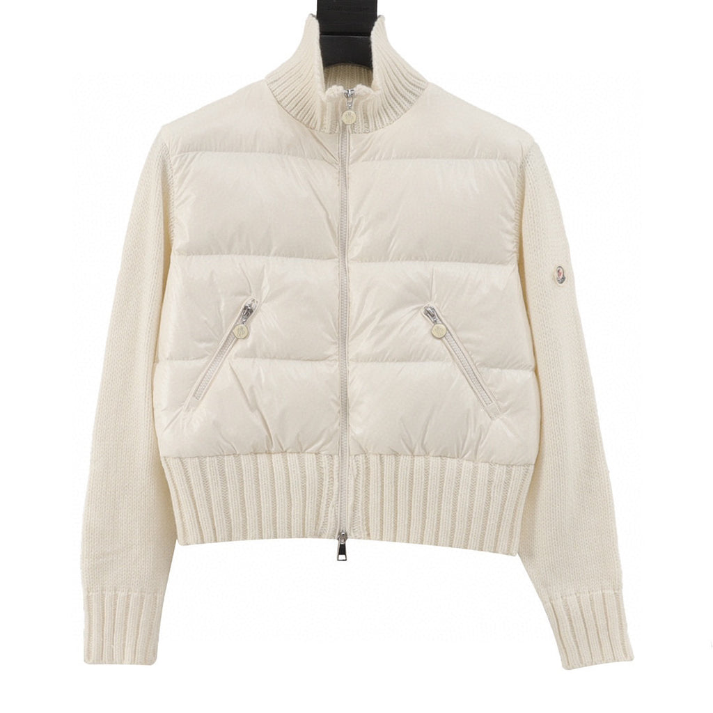 Moncler Embroidered Logo Down Jacket - view 1