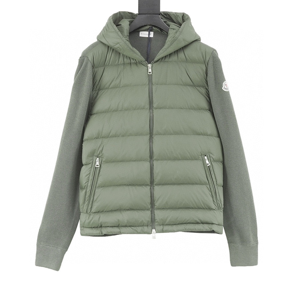 Moncler Hooded Zip-Up Lightweight Down Jacket - view 1