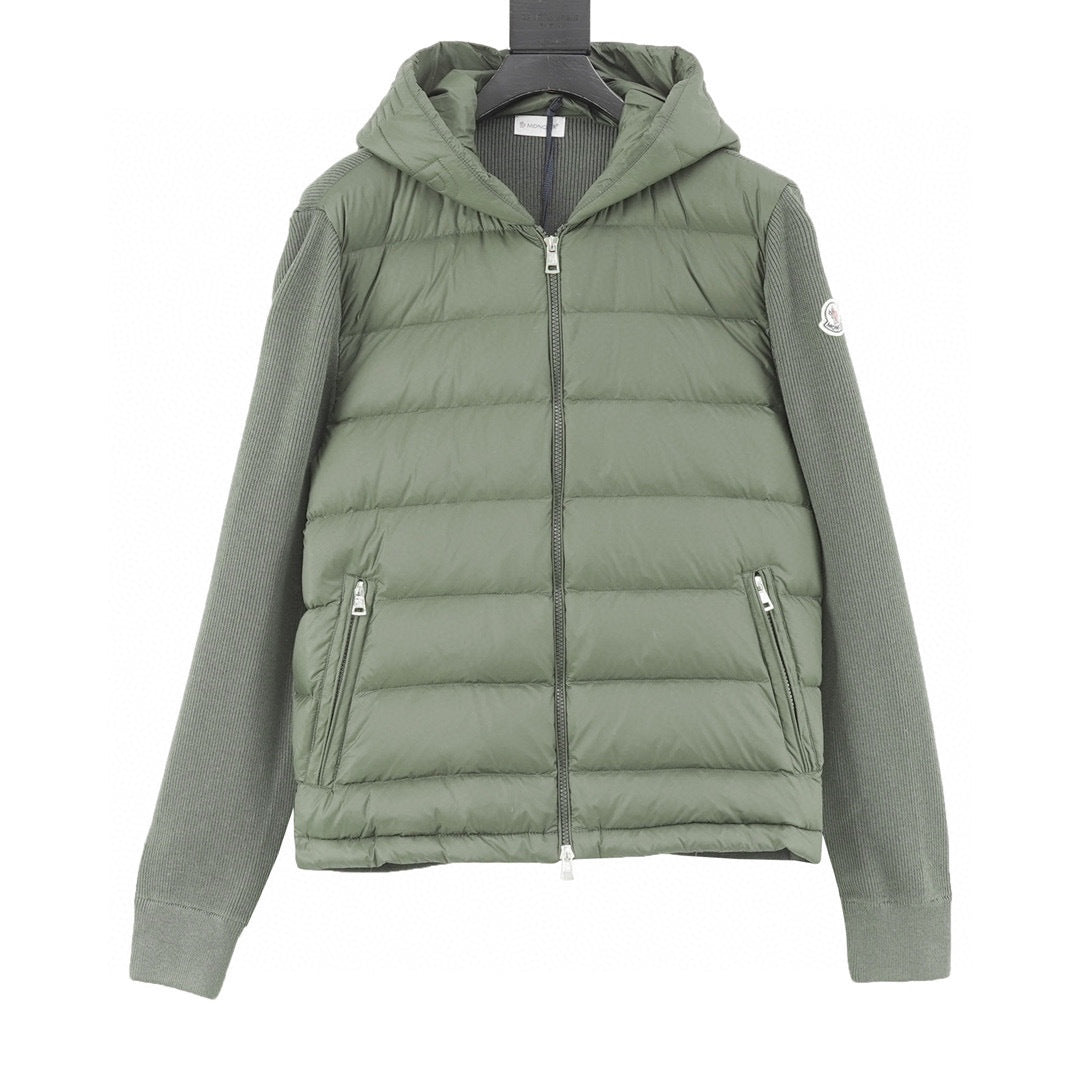 Moncler Hooded Zip-Up Lightweight Down Jacket - view 1