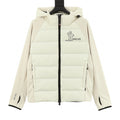 Moncler Hooded Zip-Up Graphic Down Jacket - view 1