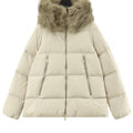 Moncler Women's Hooded Zip-Up Down Jacket - view 1
