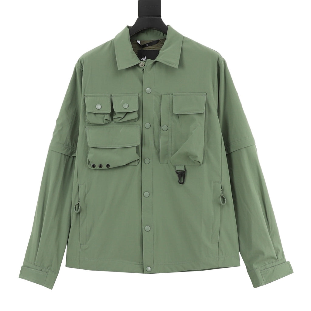 Moncler Grenoble Zip-Up Logo Jacket - view 1