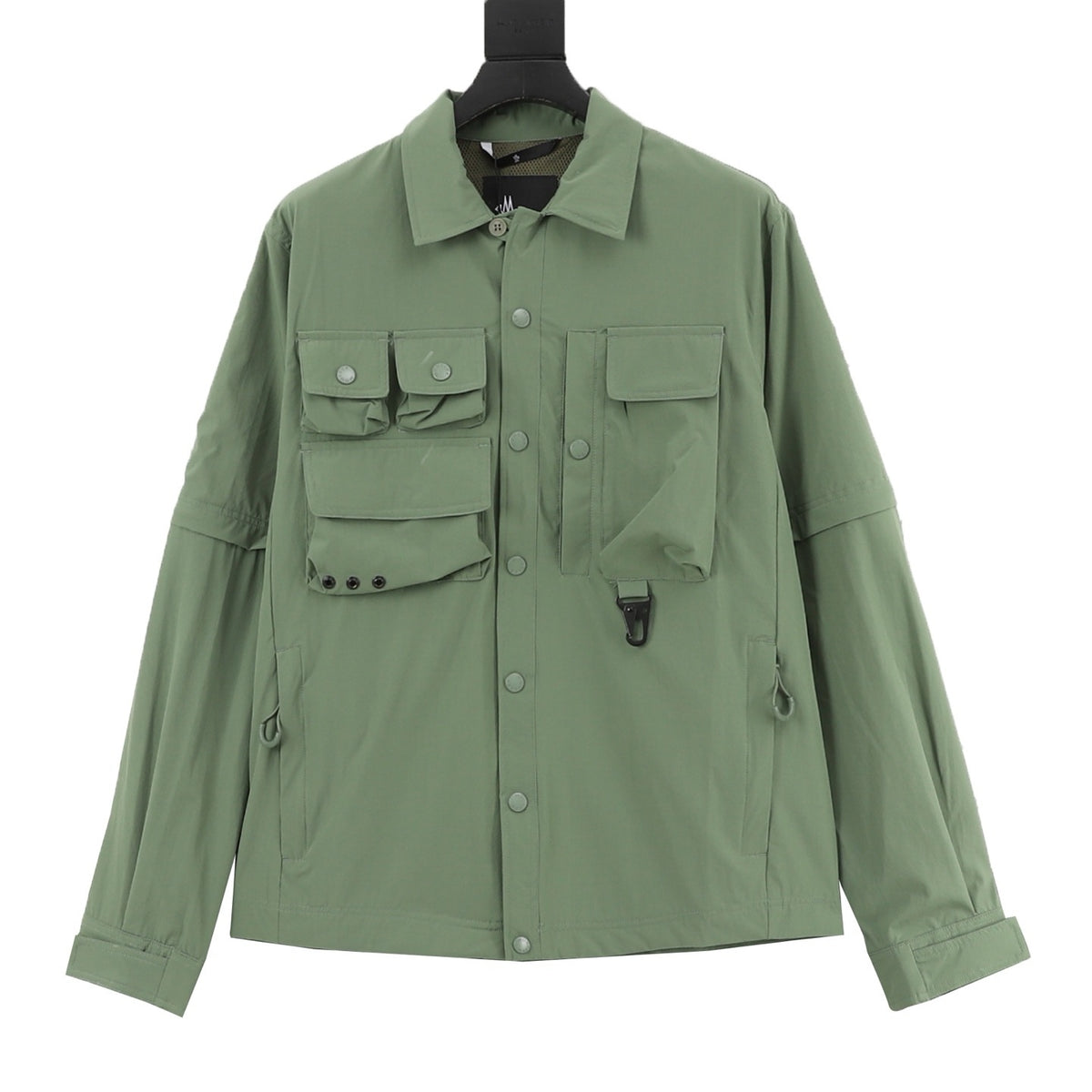 Moncler Grenoble Zip-Up Logo Jacket - view 1