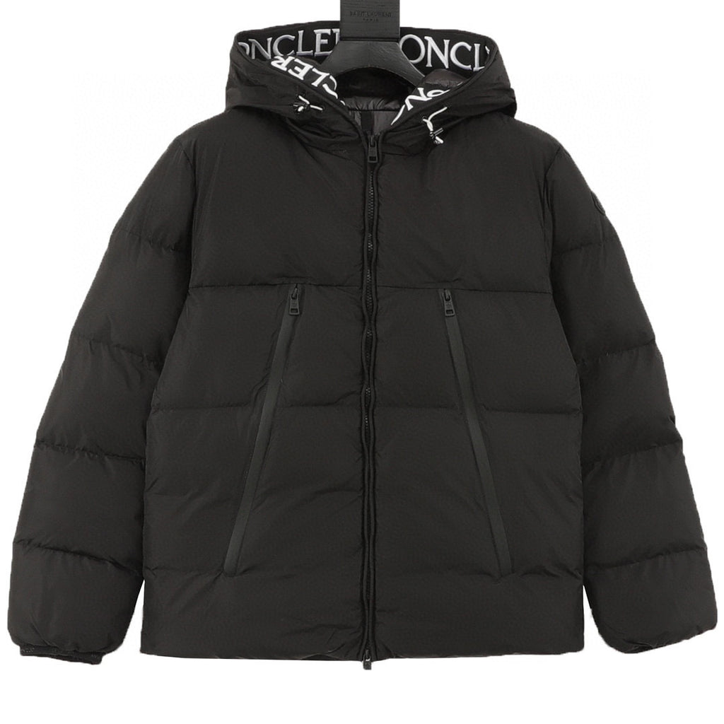 Moncler Hooded Zip-Up Embroidered Down Jacket - view 1