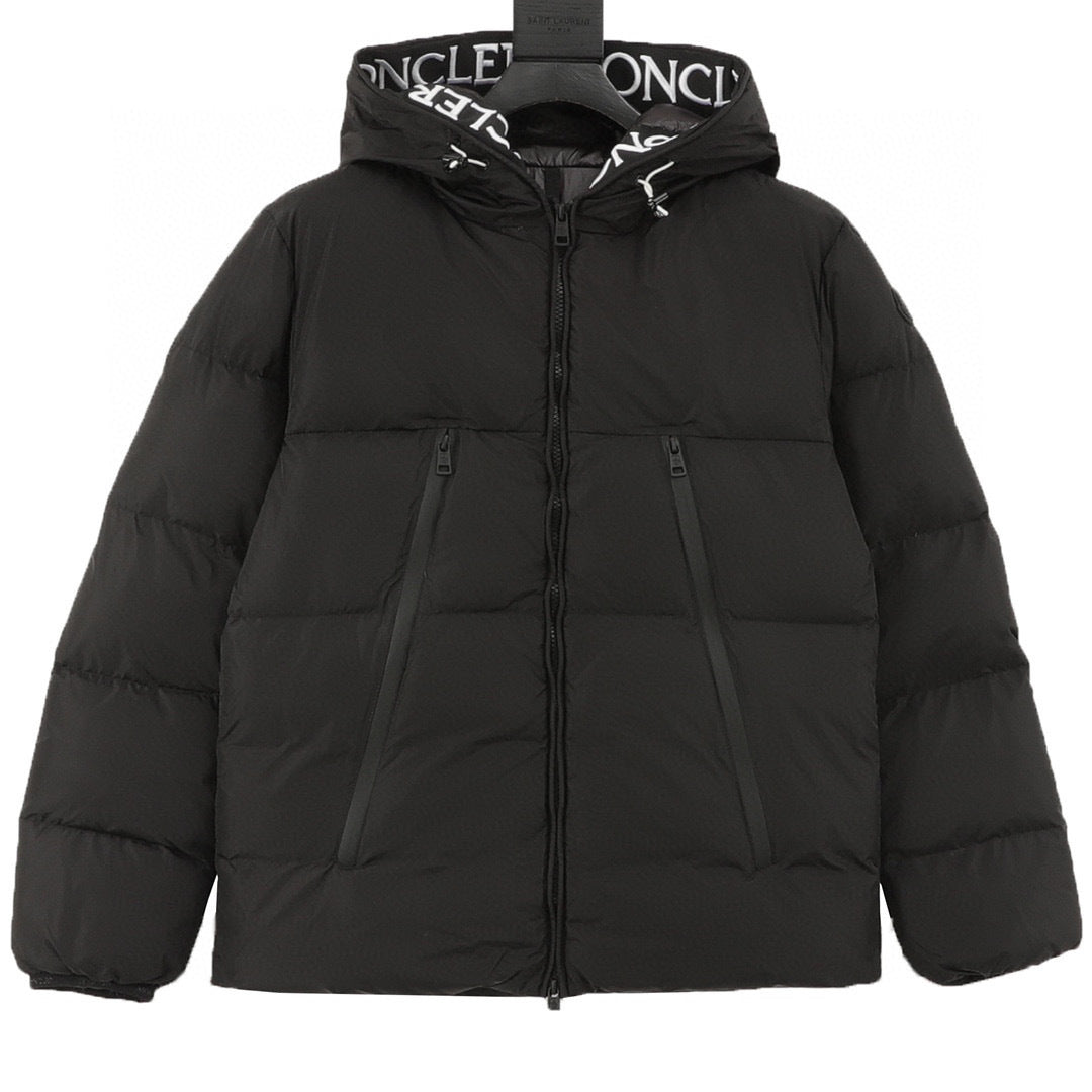 Moncler Hooded Zip-Up Embroidered Down Jacket - view 1