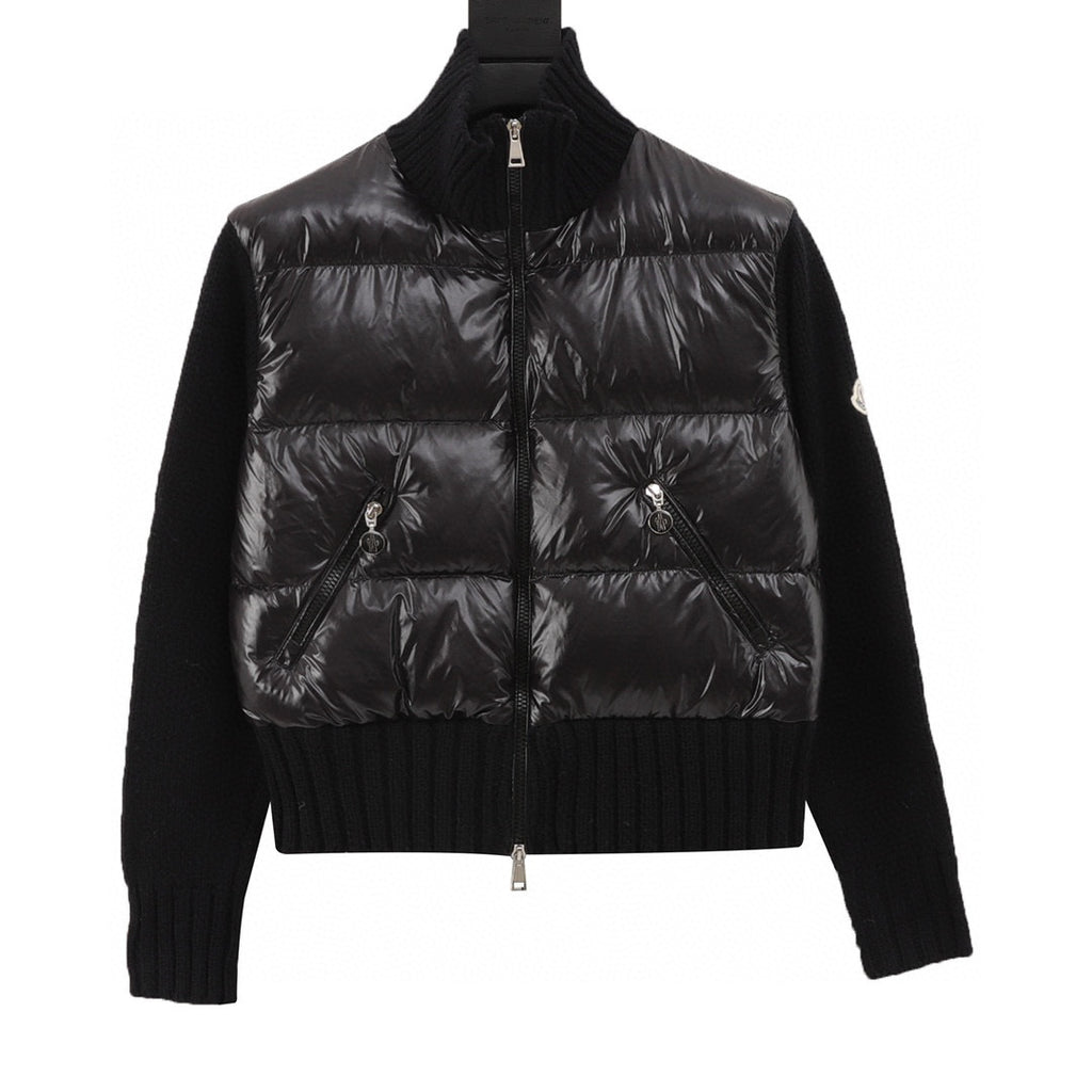 Moncler Embroidered Logo Down Jacket - view 1