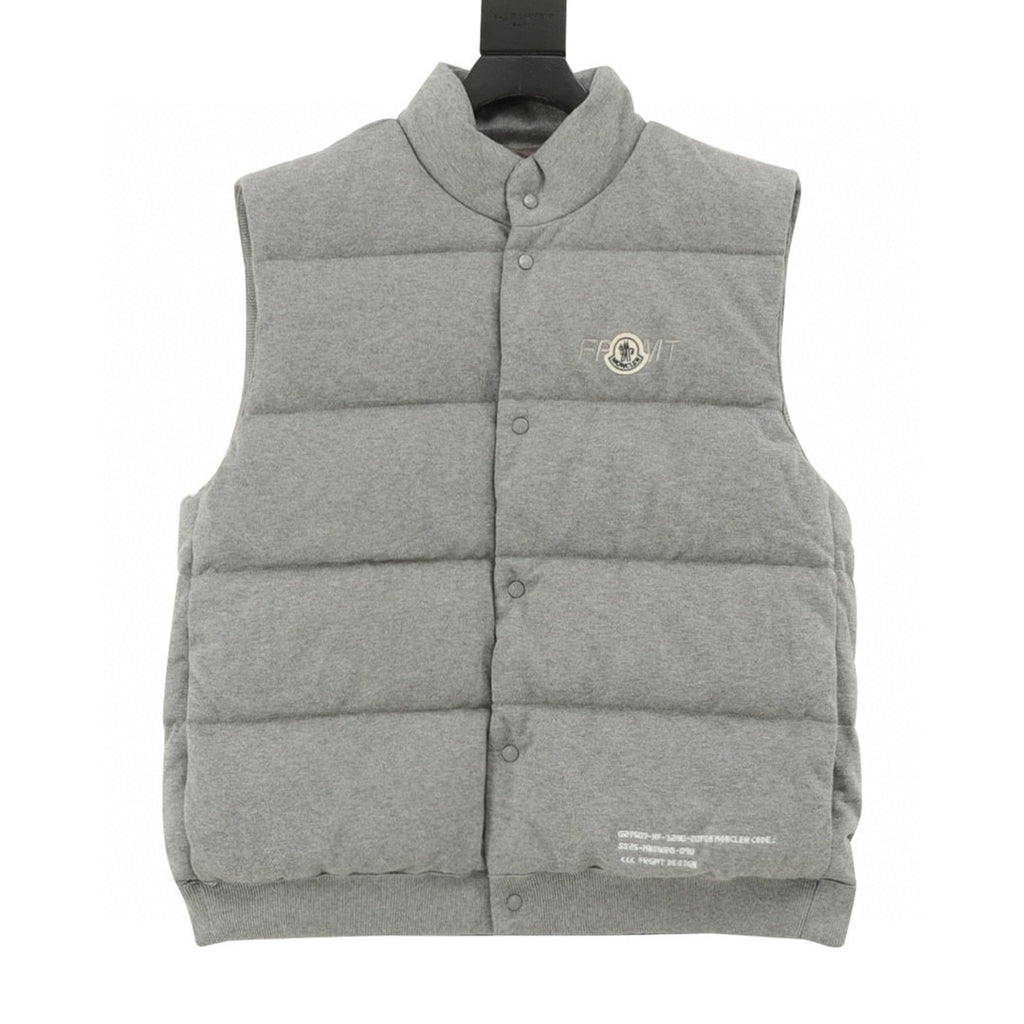 Moncler Embroidered Logo Vest - view 1