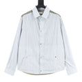 Moncler Zip-Up Graphic Logo Shirt - view 1