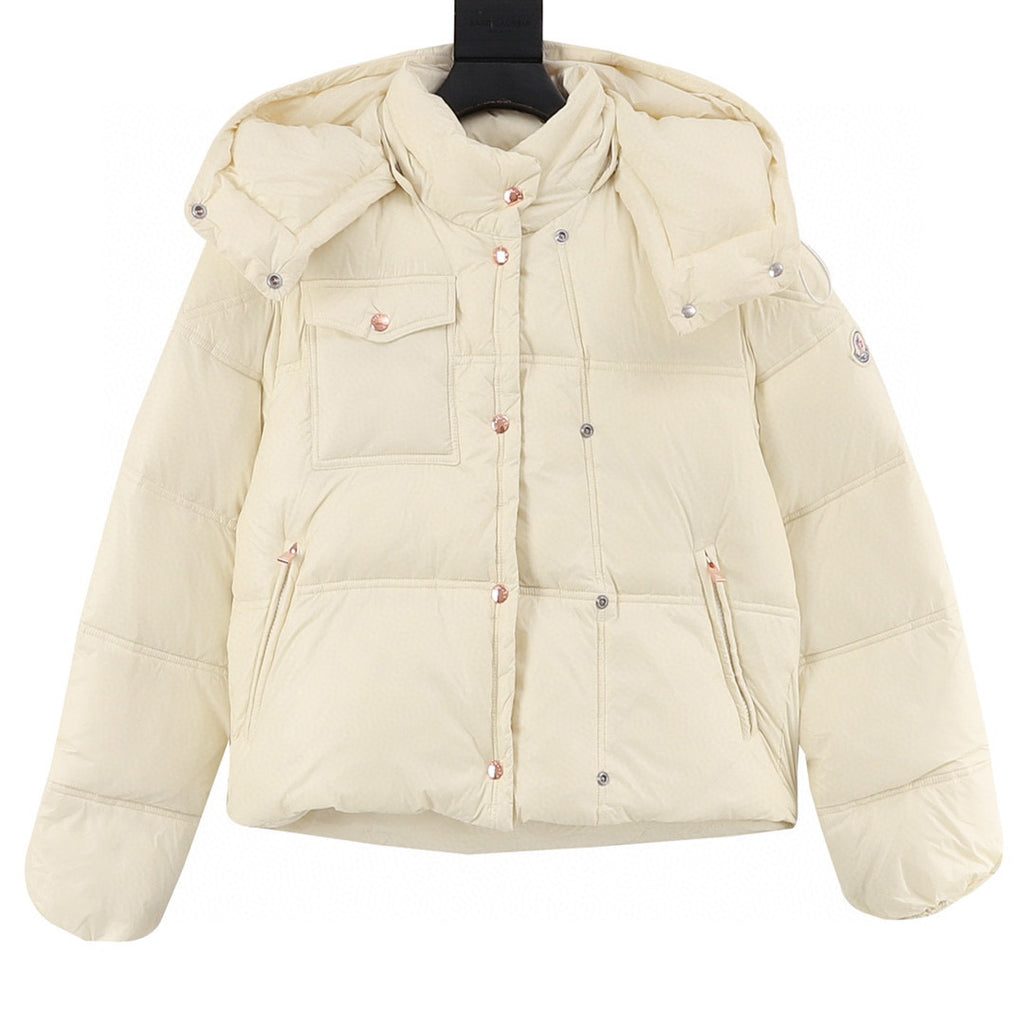 Moncler Women's Hooded Zip-Up Down Jacket - view 1