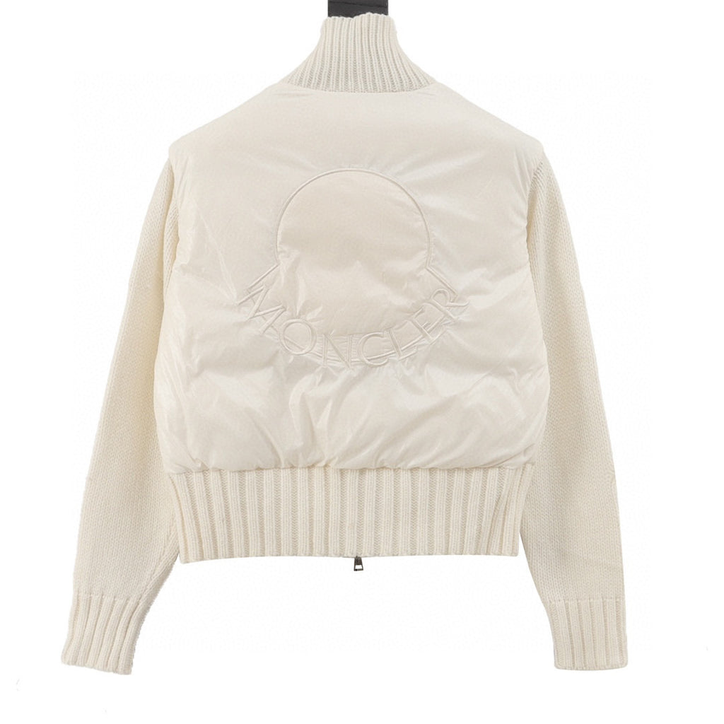 Moncler Embroidered Logo Down Jacket - view 2