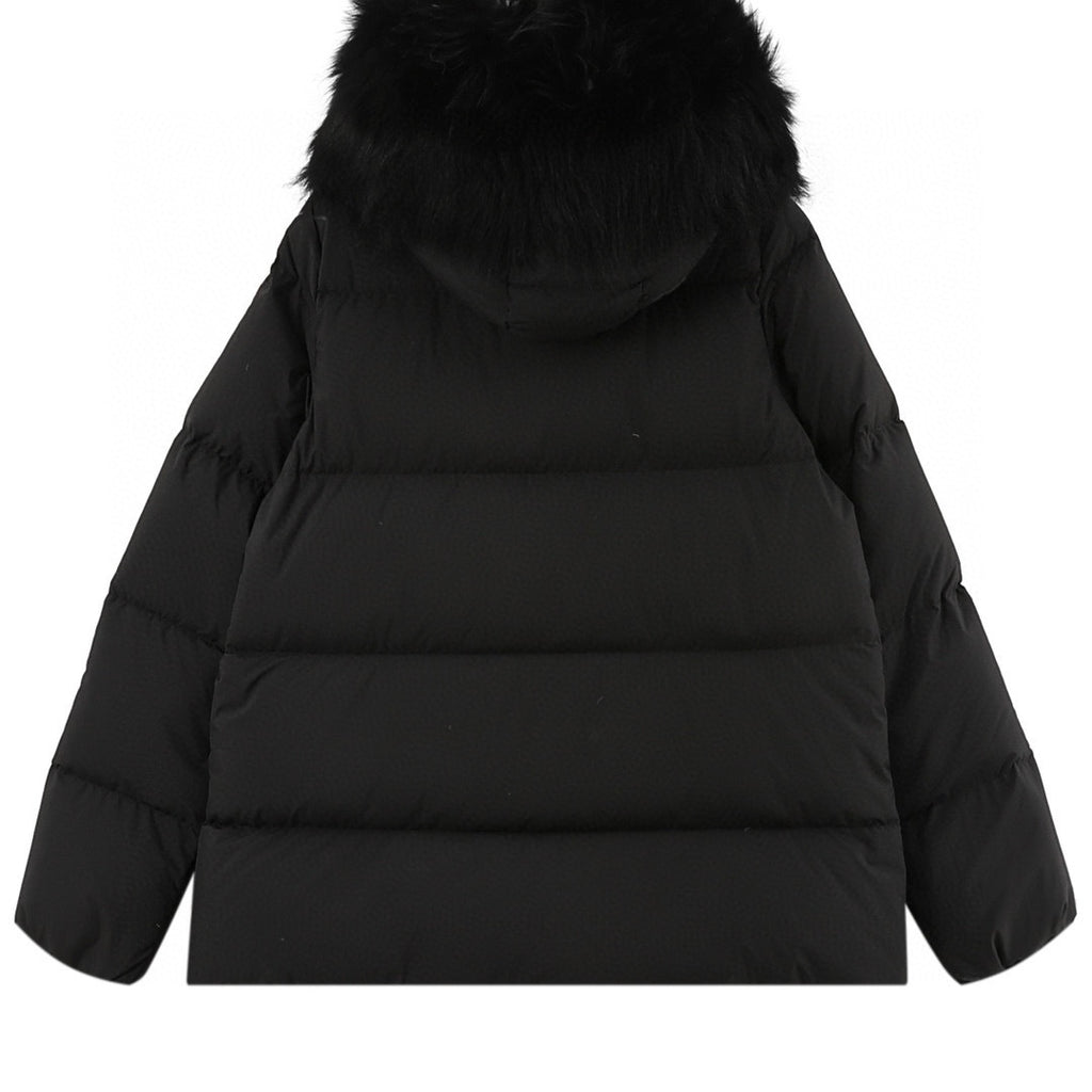 Moncler Women's Hooded Zip-Up Down Jacket - view 2