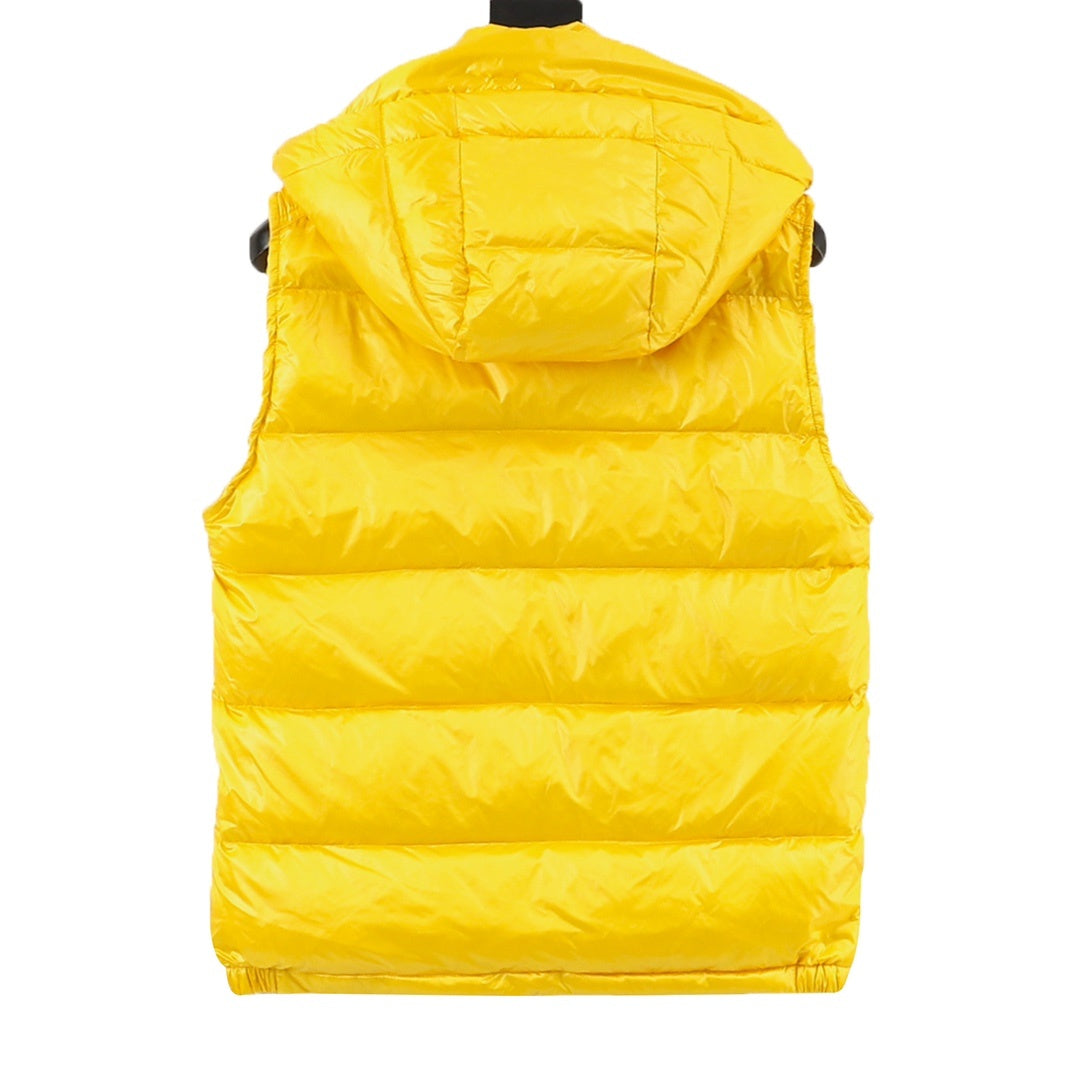 Moncler maya Hooded Zip-Up Logo Vest - view 2