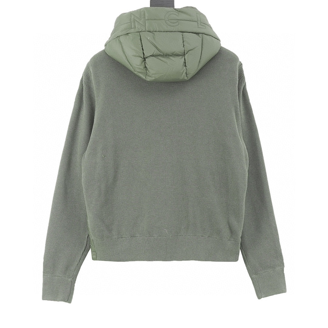 Moncler Hooded Zip-Up Lightweight Down Jacket - view 2