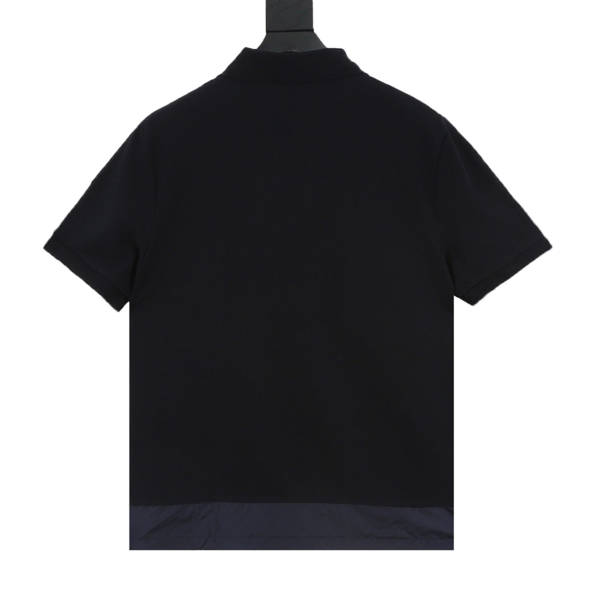 Moncler Zip-Up Embroidered Logo Polo Shirt - view 2
