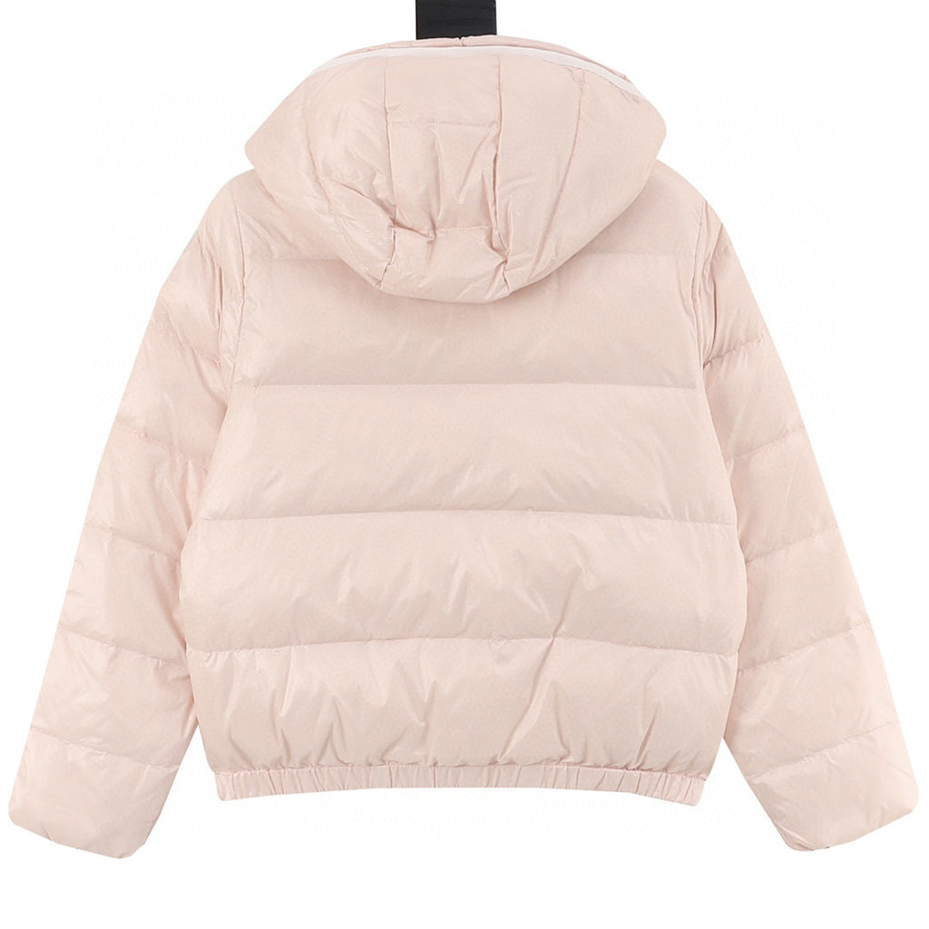 Moncler Women's Hooded Zip-Up Logo Down Jacket - view 2