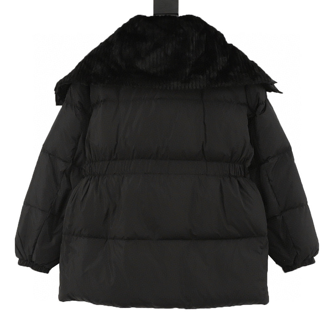 Moncler Women's Zip-Up Embroidered Down Jacket - view 2