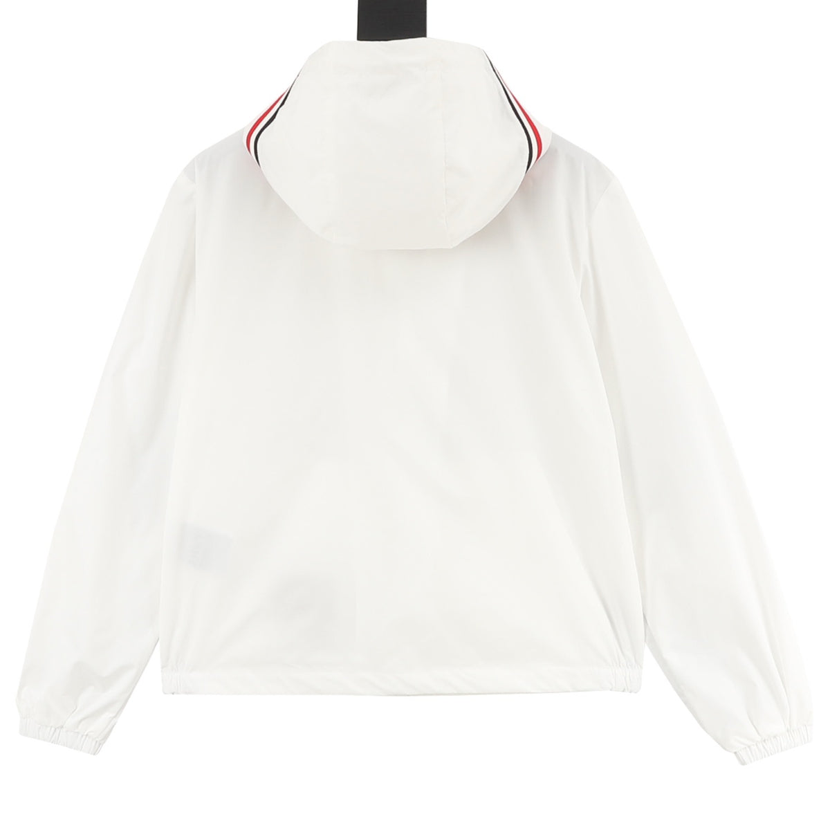 Moncler Hooded Zip-Up Lightweight Jacket - Black - view 2