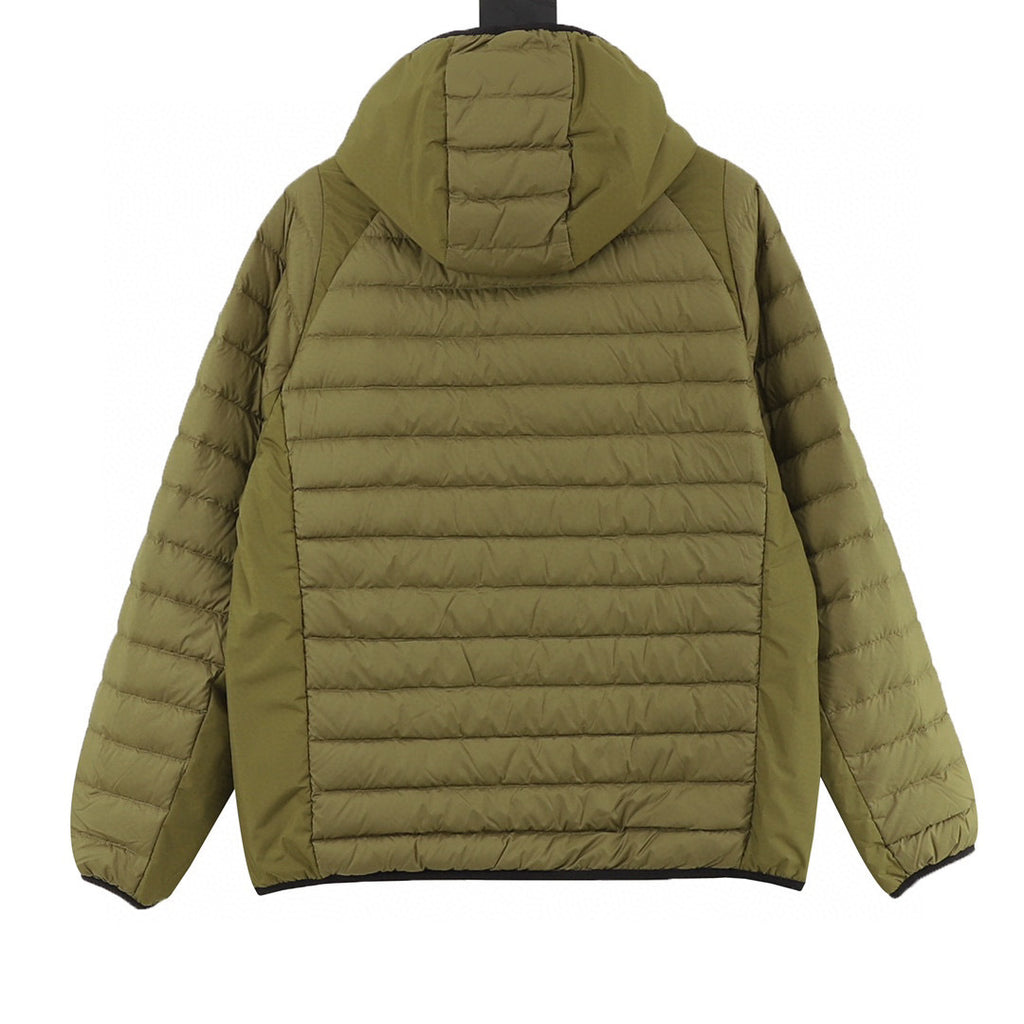 Moncler Hooded Lightweight Down Jacket - Black - view 2