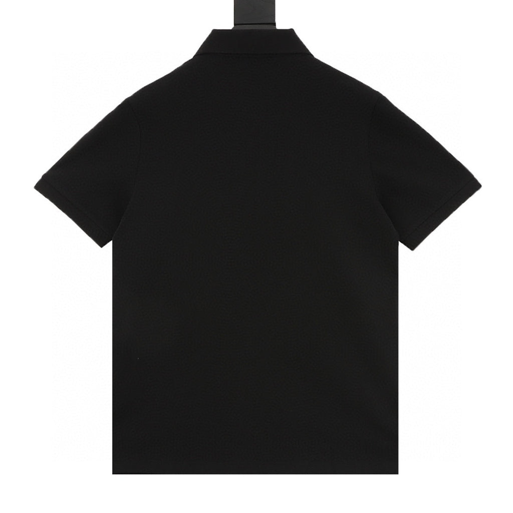 Moncler Zip-Up Logo Lightweight Polo Shirt - view 2