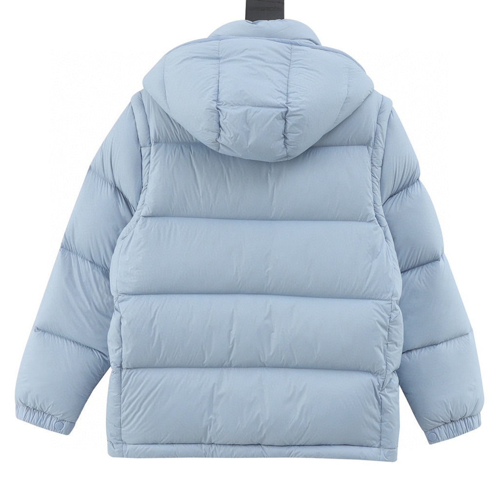 Moncler Hooded Embroidered Down Jacket - view 2