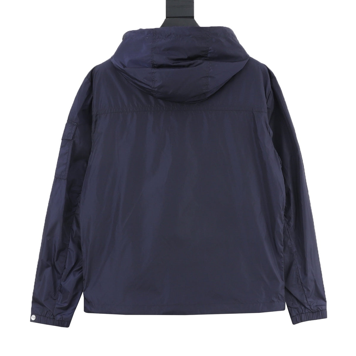 Moncler Men's Hooded Embroidered Lightweight Jacket - Navy - view 2