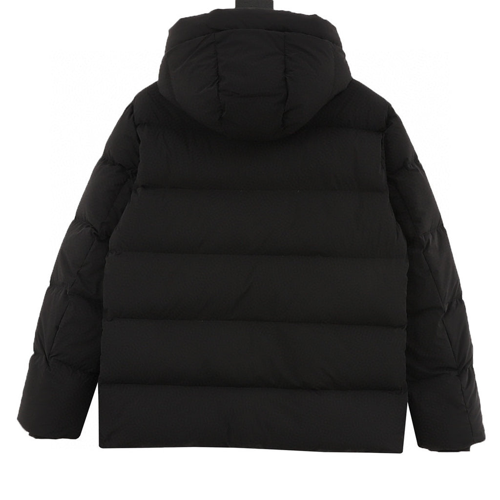Moncler Hooded Logo Lightweight Down Jacket - view 2