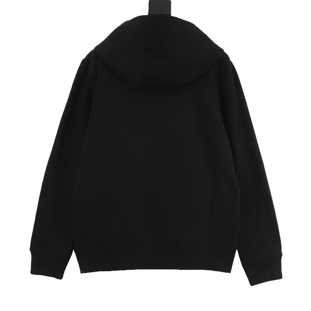 Moncler Hooded Embroidered Hoodie - view 2