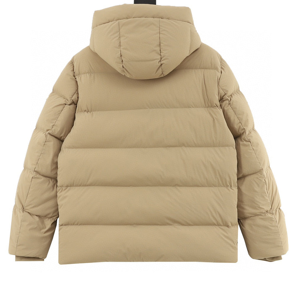 Moncler Hooded Logo Lightweight Down Jacket - view 2