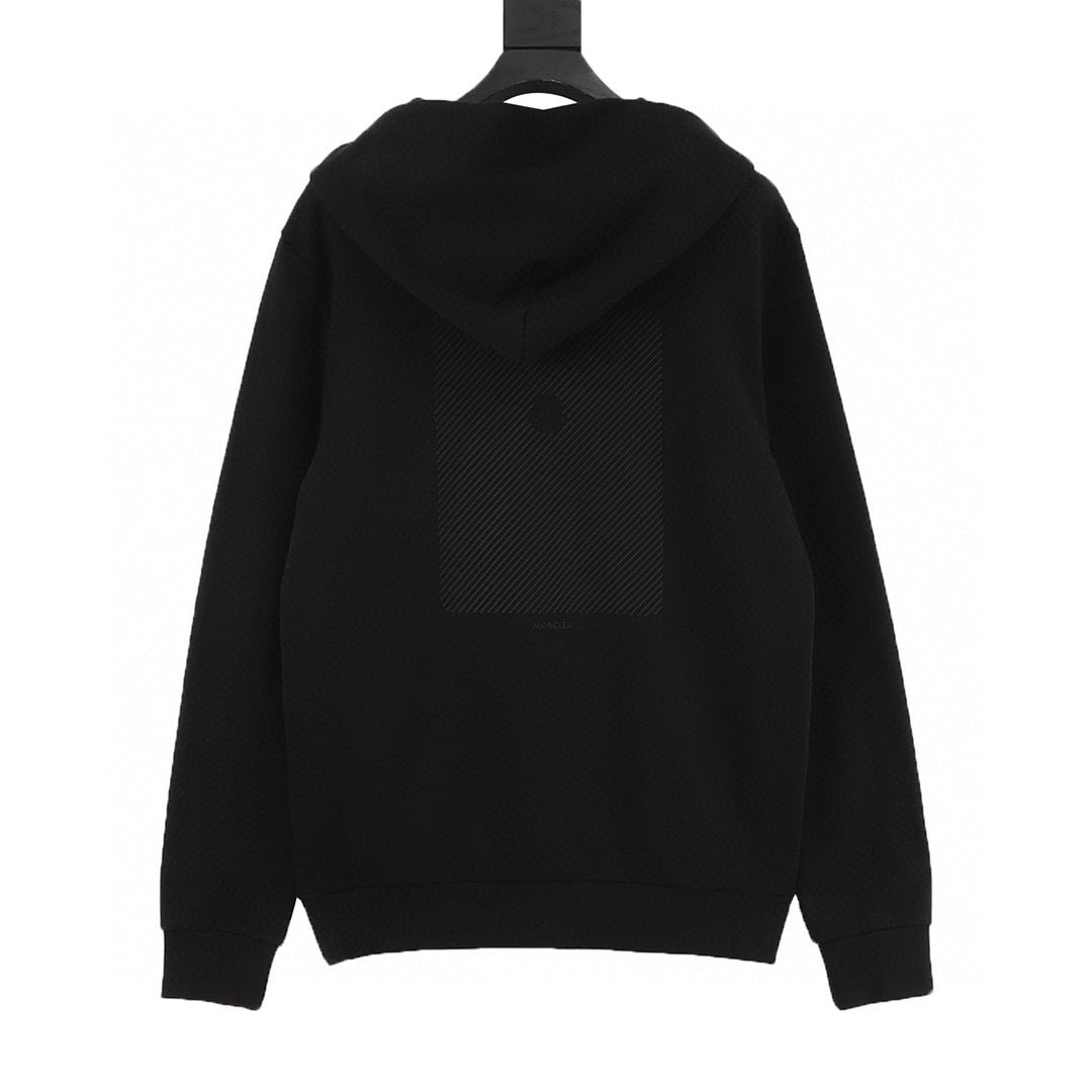 Moncler Hooded Hoodie - Black - view 2