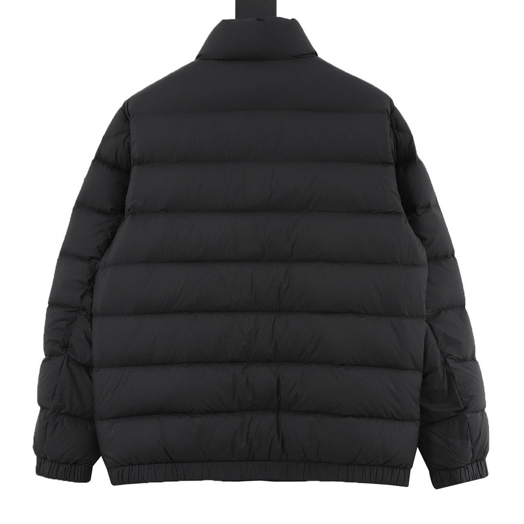 Moncler Hooded Logo Lightweight Down Jacket - view 2