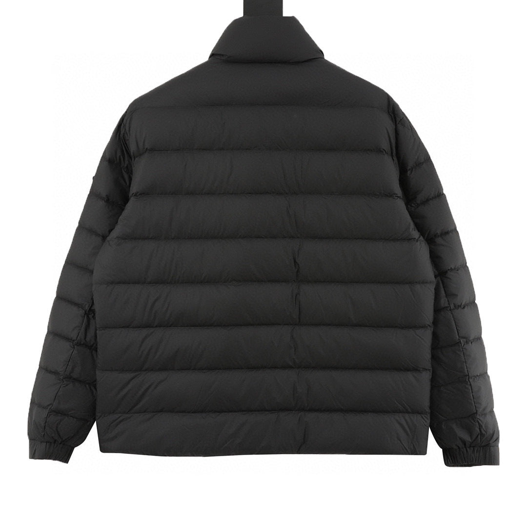 Moncler Zip-Up Lightweight Down Jacket - Black - view 2