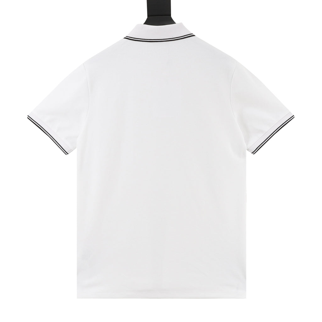 Moncler Logo Lightweight Polo Shirt - view 2