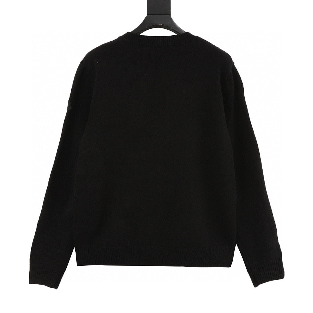 Moncler Embroidered Logo Sweater - view 2