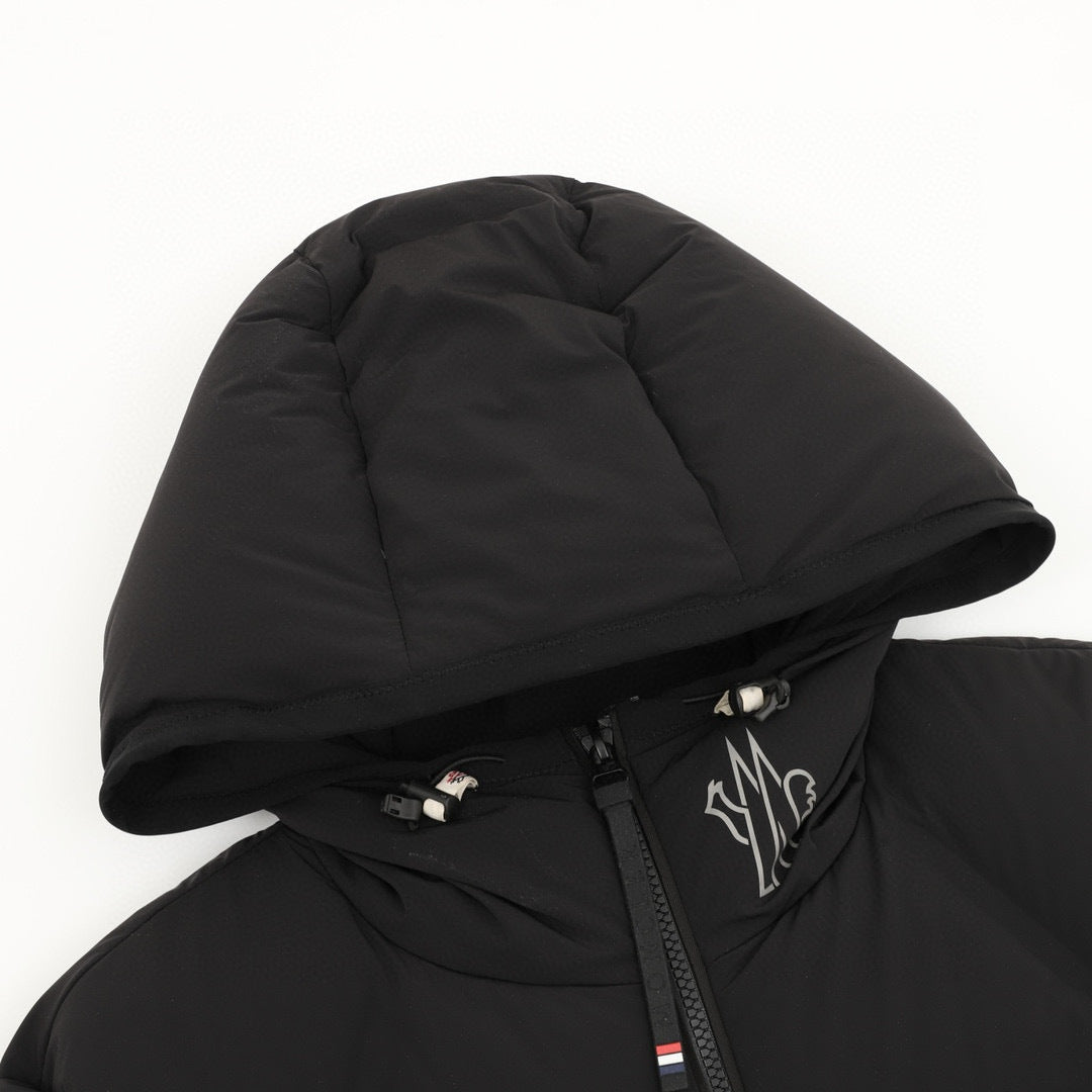 Moncler Hooded Logo Down Jacket - view 3