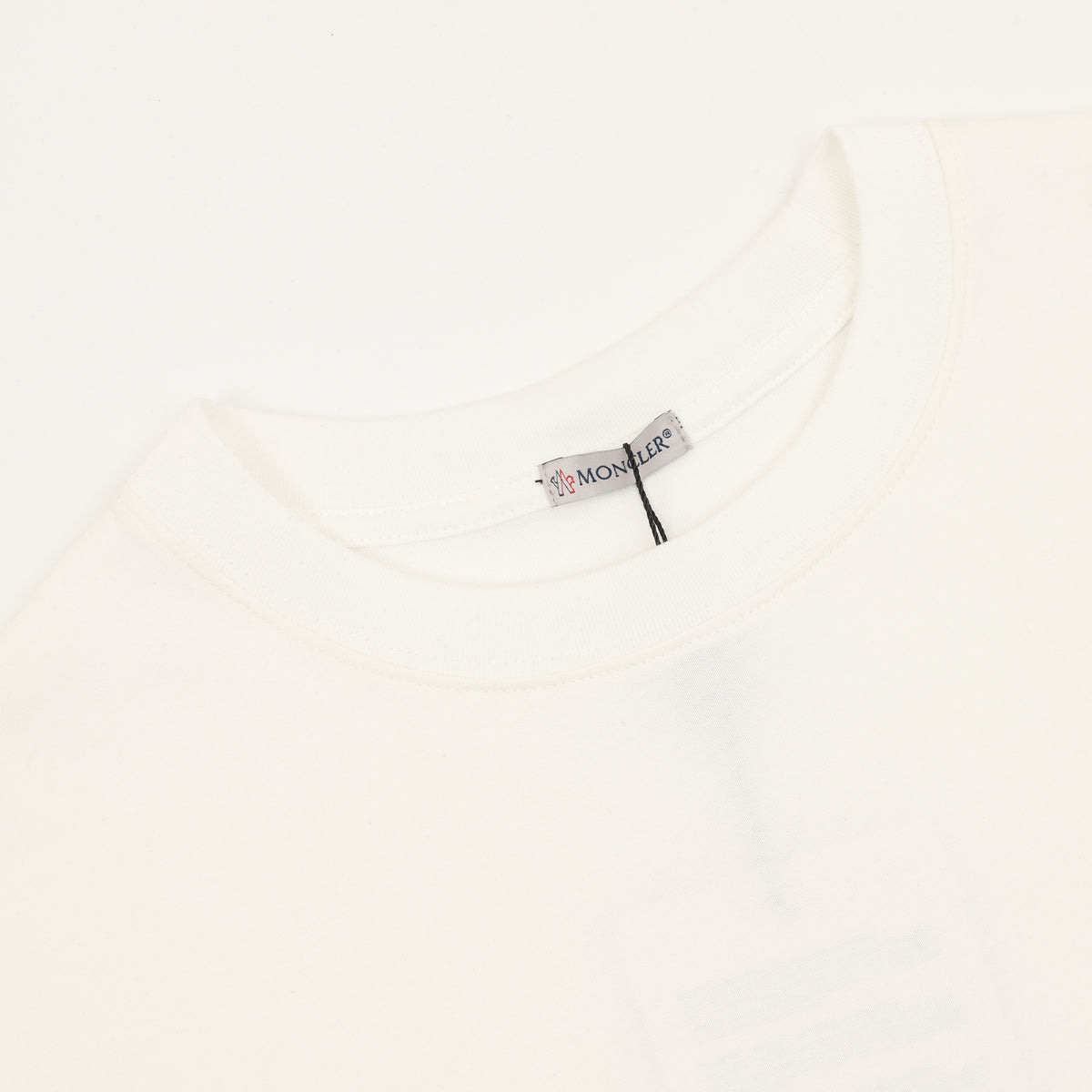 Moncler Embroidered Logo T-Shirt - Black - view 3